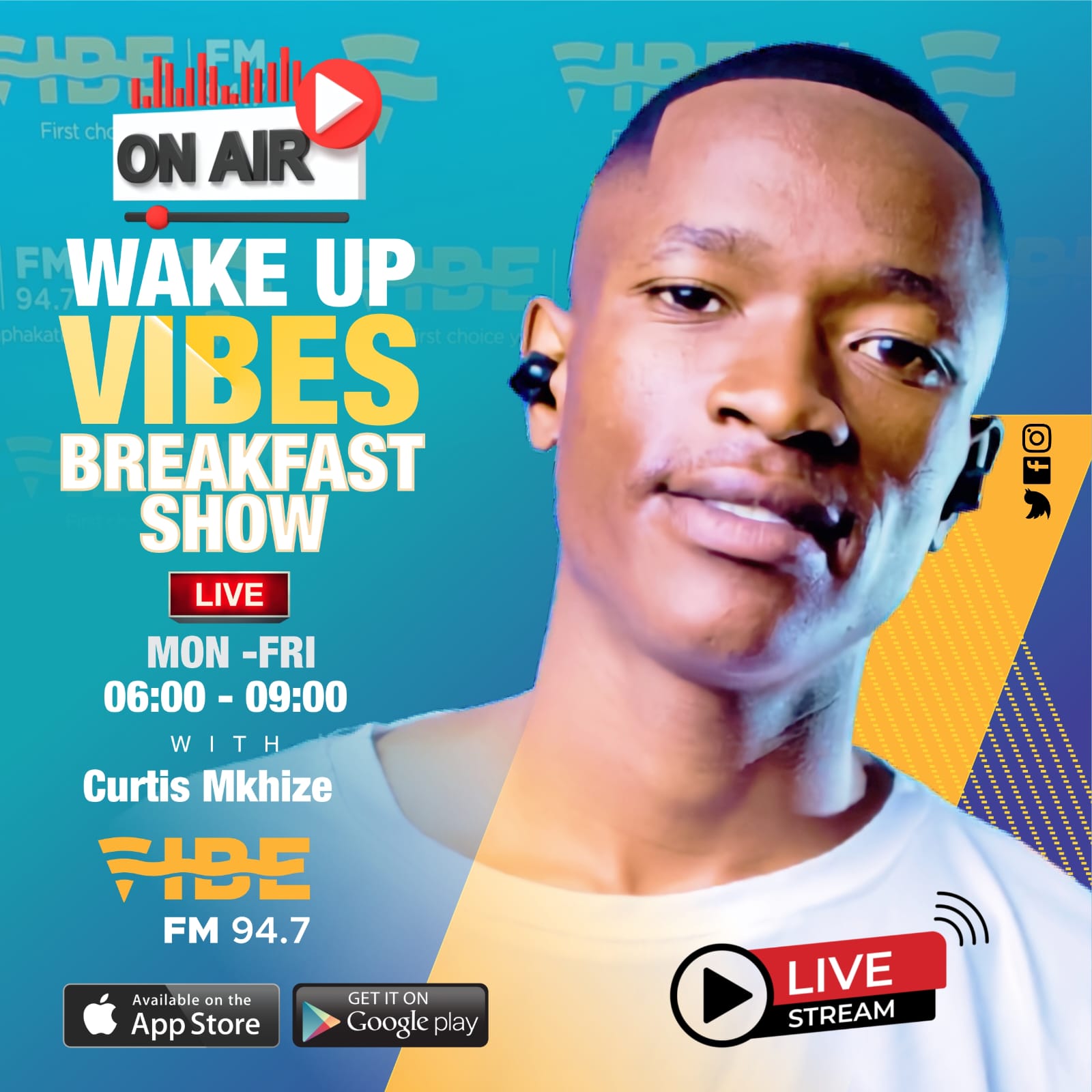 Artwork for Wake Up Vibes Breakfast Show